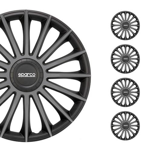 Sparco Corsa SPC1493BKGR Satz Sparco Radzierblenden