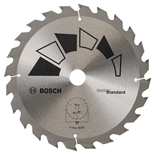 Bosch Accessories 2609256B57 Hartmetall Kreissägeblatt 184 x 20 mm Zähneanzahl: 24 1 St.