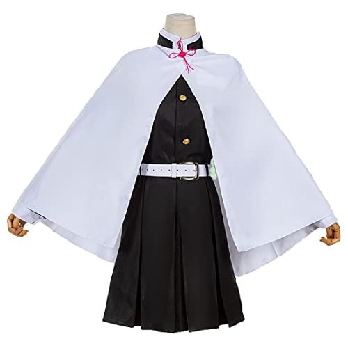 LIVASH Tsuyuri Kanao Cosplay Kostüm Kimono Cosplay Outfits Party Kostüme Cosplay Kleidung Für Kinder Erwachsene,White-M