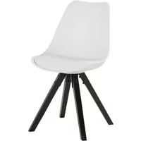 Schalenstuhl - weiß - 47 cm - 83 cm - 56,5 cm - Stühle > Esszimmerstühle - Möbel Kraft