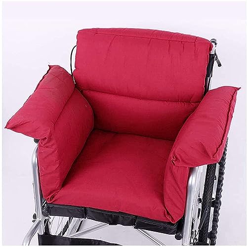 GagalU Komfort-Rollstuhlkissen und -unterlage, Rollstuhlsitzkissen, Liegekissen und -Kissen, Schaumstoff, Kissen für Rollstuhlsitz, Zubehör für Rollstuhlbezüge mit Polyester-/B