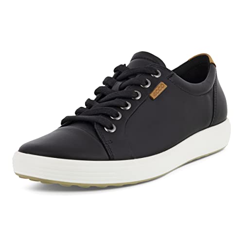 Ecco Damen SOFT7W Sneakers, Schwarz (BLACK 1001), 35 EU