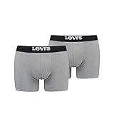 Levi's Herren Solid Basic Boxer, Middle Grey Melange, L
