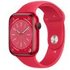 Apple Watch 8 (GPS) 41mm (PRODUCT)Red / Aluminium / Sport Band