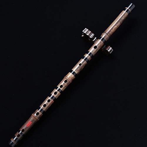 WEN-dizi Chinesische Dizi Schwarze Bambusflöte Professionelles Flötenmusikinstrument C/D/E/F/G-Melodie,C,Picturesque234