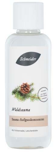 Saunabedarf Schneider - Aufgusskonzentrat, Saunaaufguss Waldsauna 250ml