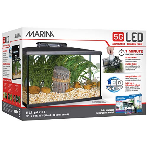 Marina LED-Aquarium-Set, 5 Gallon