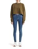 Levi's Skinny-fit-Jeans 720 High Rise, High Waist mit offenem Saum