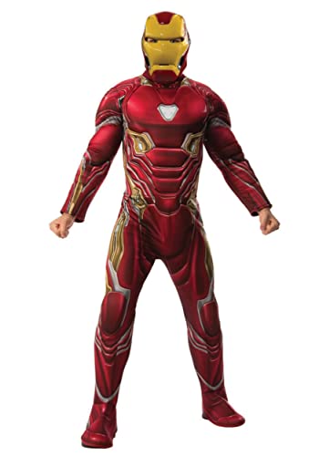 Rubie's Offizielles Avengers Endgame Iron Man, Deluxe Erwachsene Herren Kostüm