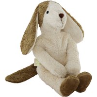 Senger-Naturwelt Schlenkerkuscheltier HUND GROSS (40cm) in weiß/beige