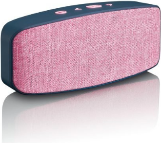 Lenco BT-130 PK Mono portable speaker 6W Pink Tragbarer Lautsprecher (BT-130PK)
