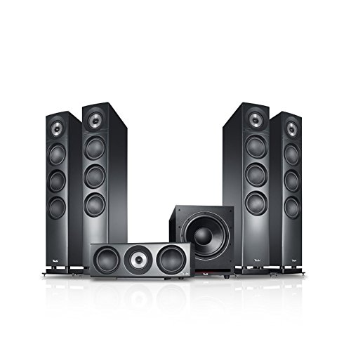 Teufel Definion 3 Surround Power Edition 5.1-Set Anthrazit Heimkino Lautsprecher 5.1 Soundanlage Kino Raumklang Surround Subwoofer Movie High-End