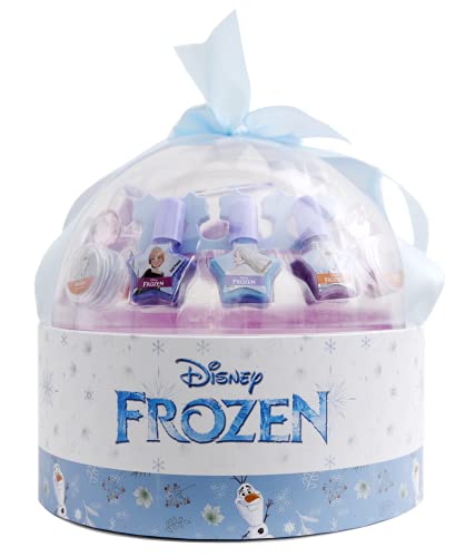 Frozen Snowball Box, Make-up-Tasche mit Frozen-Schminkprodukten, Make-up-Kit für Schminkspaß, buntem Zubehör, Spielzeug und Geschenke für Kinder