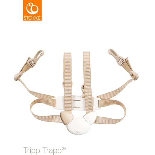 Stokke Haltegurt - Sicherheitsgurt als Zubehör für das Tripp Trapp Baby Set - Farbe: Beige