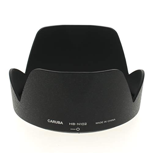 Caruba HN-N102 Objektivdeckel (Petal, Nikkor VR 10-100mm f/4.5-5.6 PD-Zoom, Schwarz)