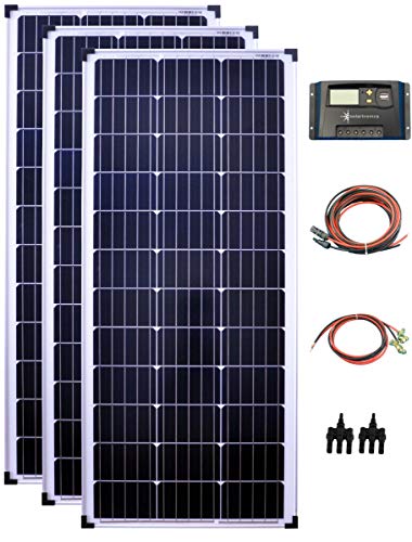 300Watt 12Volt Solar Set Solaranlage Inselanlage Garten Camping Solarmodul Photovoltaik