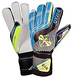 PiNAO Sports - Torwarthandschuh, Größe 6-8 [Fußballhandschuhe, Kinder, Fingerschutz, Fingersave] (8)