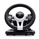 Spirit of Gamer "Race Wheel Pro 2" - Simulationsset mit Lenkrad und Schalthebel, für PC, Playstation 3 / 4, Xbox One