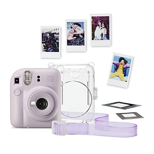 Limited Edition instax Mini 12 Sofortbildkamera-Bundle, Lilac Purple
