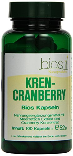 Bios Kren-Cranberry, 100 Kapseln, 1er Pack (1 x 52 g)