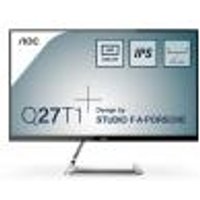 AOC Q27T1 68.5 cm (27 Zoll) Monitor (HDMI, Displayport, 2560x1440, 5 ms Reaktionszeit) schwarz