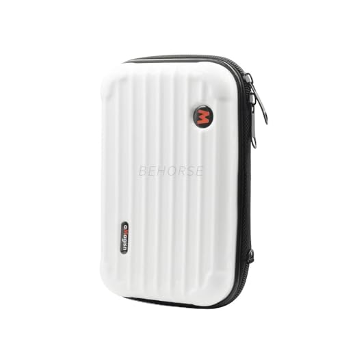 JLANDA Mini Fall Für Insta360 GO3 Lagerung Tasche Hard Shell Koffer für Schützen Tragetasche Für Insta360 GEHEN 3 Action Kamera zubehör (Color : White)