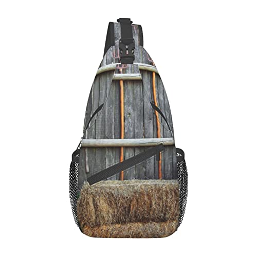 Schulterrucksack aus Holz, leicht, faltbar, wasserabweisend, für den täglichen Gebrauch, Schwarz , Einheitsgröße