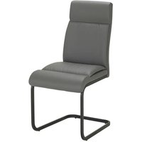Schwingstuhl - grau - Stühle > Esszimmerstühle - Möbel Kraft