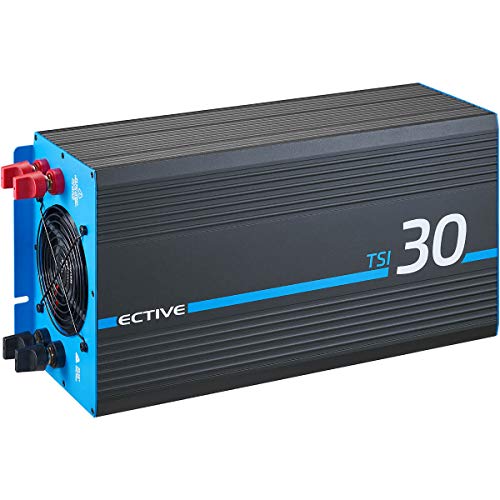 ECTIVE 3000W 24V zu 230V Reiner Sinus-Wechselrichter TSI 30 mit integrierter NVS- und USV-Funktion