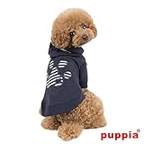 Puppia PAQD-TS1451 Teddy, Sweater, S, dunkelblau