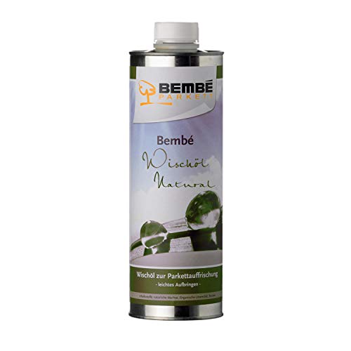 Bembé Wischöl Natural für weiß geöltes gewachstes Parkett und Rohholzoptik 1 Liter