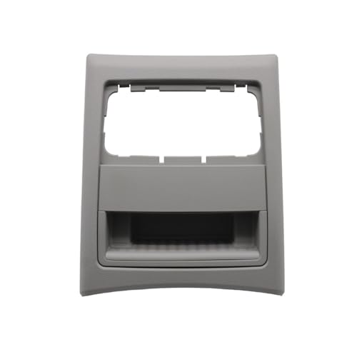 ZHjLut Klimaanlage Entlüftung Kompatibel mit 3er E90 E91 2005–2012 51167145681 Ersatz des Luftauslass-Gitter-Abdeckungs-Außenrahmens der hinteren Mittelkonsole (Color : Style A Gray)