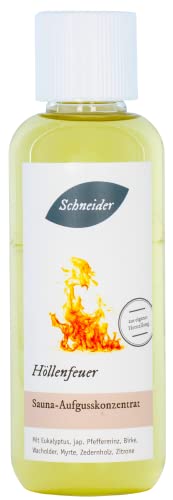 Saunabedarf Schneider - Aufgusskonzentrat, Saunaaufguss Höllenfeuer 250ml