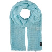FRAAS Damen-Schal mit elegantem Design - perfekt für Frühling & Sommer - Mode-Accessoire in Uni-Farben Türkis