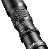 mantona Walimex - Teleobjektiv - 500 mm - f/8.0 - Sony A-type - für Sony a DSLR-A100, A230, A290, A330, A380, A390, A450, A500, A550, A560, A580, SLT-A33, A55 (12726)