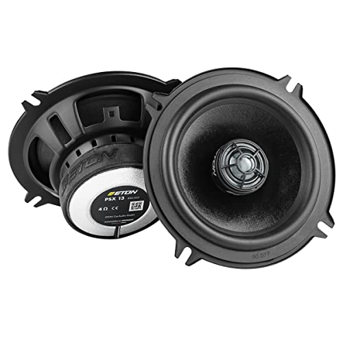 ETON PSX 13: Hochwertiger 13 cm Koaxial Lautsprecher fürs Auto, kompaktes Koax System für Armaturenbrett, Türen, Heckbereich, hoher Wirkungsgrad, geringe Einbautiefe, 100 Watt