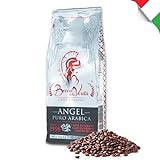 Caffè Italiano Bocca Della Verità Kaffeebohnen Geröstet 100% ARABICA - Pack mit 1 KG