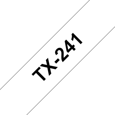 brother TX-Tape TX-241 Schriftbandkassette, Bandbreite: 18mm