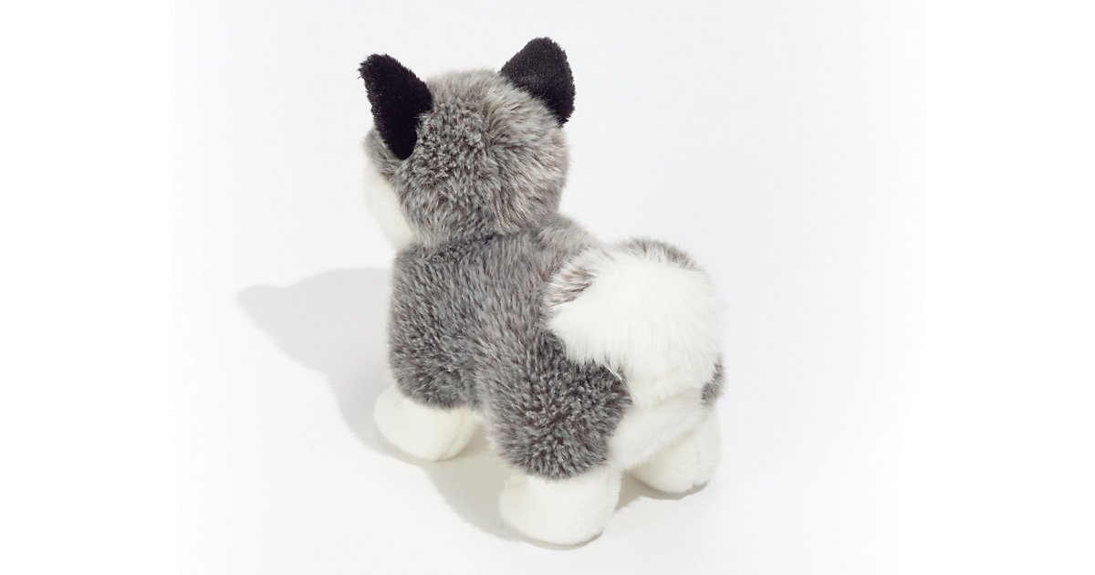Husky stehend 23 cm grau/weiß 3