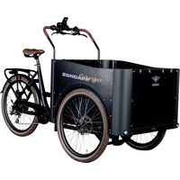 ZÜNDAPP E-Bike, E-Cargobike, Unisex, 26", Heckmotor (250 W), 7-Gang - schwarz