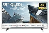 Toshiba 55QL5D63DAY 55 Zoll QLED Fernseher/Smart TV (4K Ultra HD, HDR Dolby Vision, Triple-Tuner, Bluetooth, Sound by Onkyo) - Inkl. 6 Monate HD+, schwarz