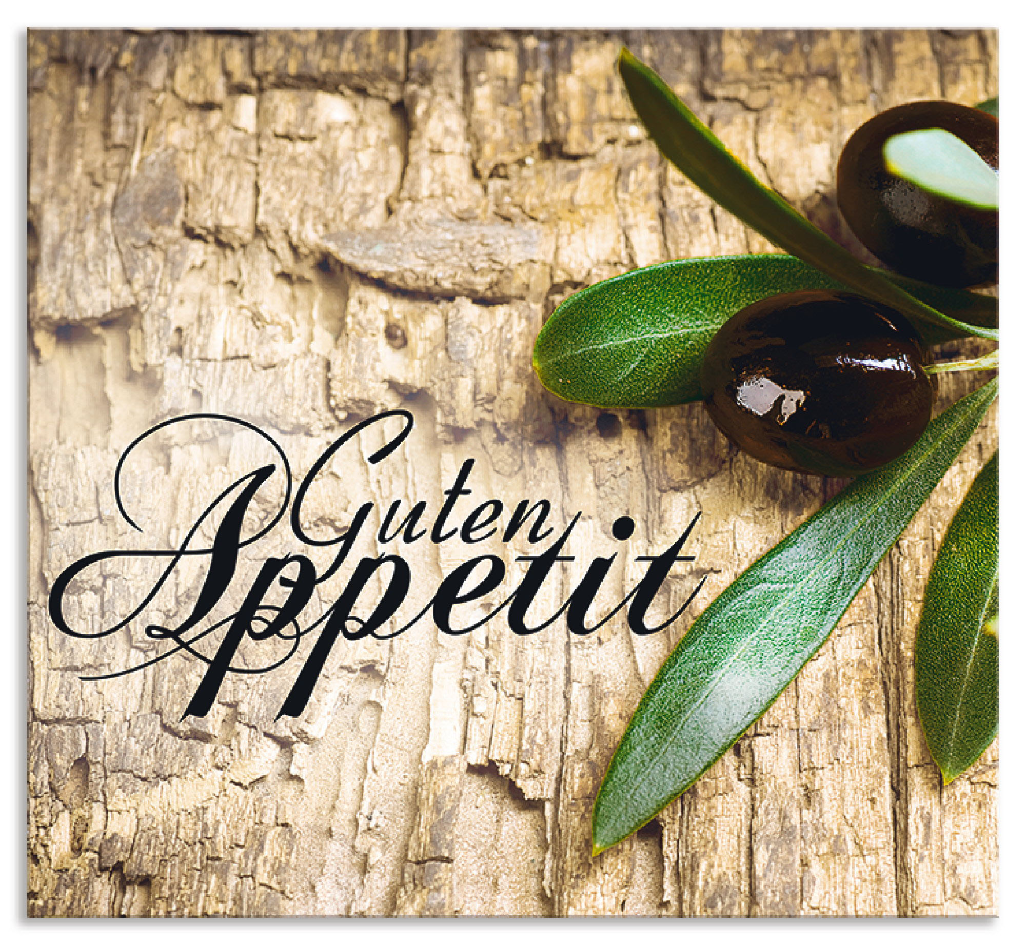 Artland Küchenrückwand "Oliven Guten Appetit", (1 tlg.)