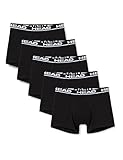 HEAD Mens Men's Basic Boxers Boxer Shorts, Black, L