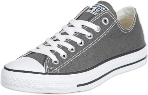 Converse Unisex-Erwachsene Chuck Taylor All Star-Ox Low-Top Sneakers, Grau (Charcoal), 39.5 EU