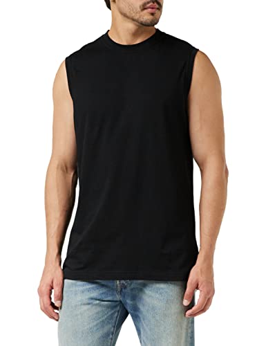 Schiesser Herren Shirt 0/0 Arm Unterhemd, Weiß (100-weiss), Small (4 (S))