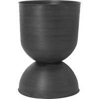 Ferm Living Blumentopf, Metall, Black/D. Grey, 42,5x31x31