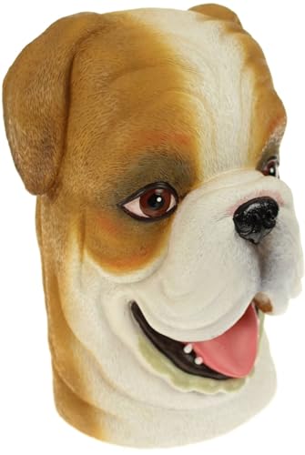 Rotary Hero - Bulldogge/Hund Taschentuchbox/Taschentuchspender/Kosmetiktücherbox - Lustiges Geburtstagsgeschenk - 21x16x27.5cm