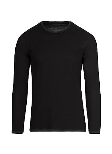 Trigema Herren Langarm Funktions-Shirt Sporttop, (schwarz 008), XXX-Large