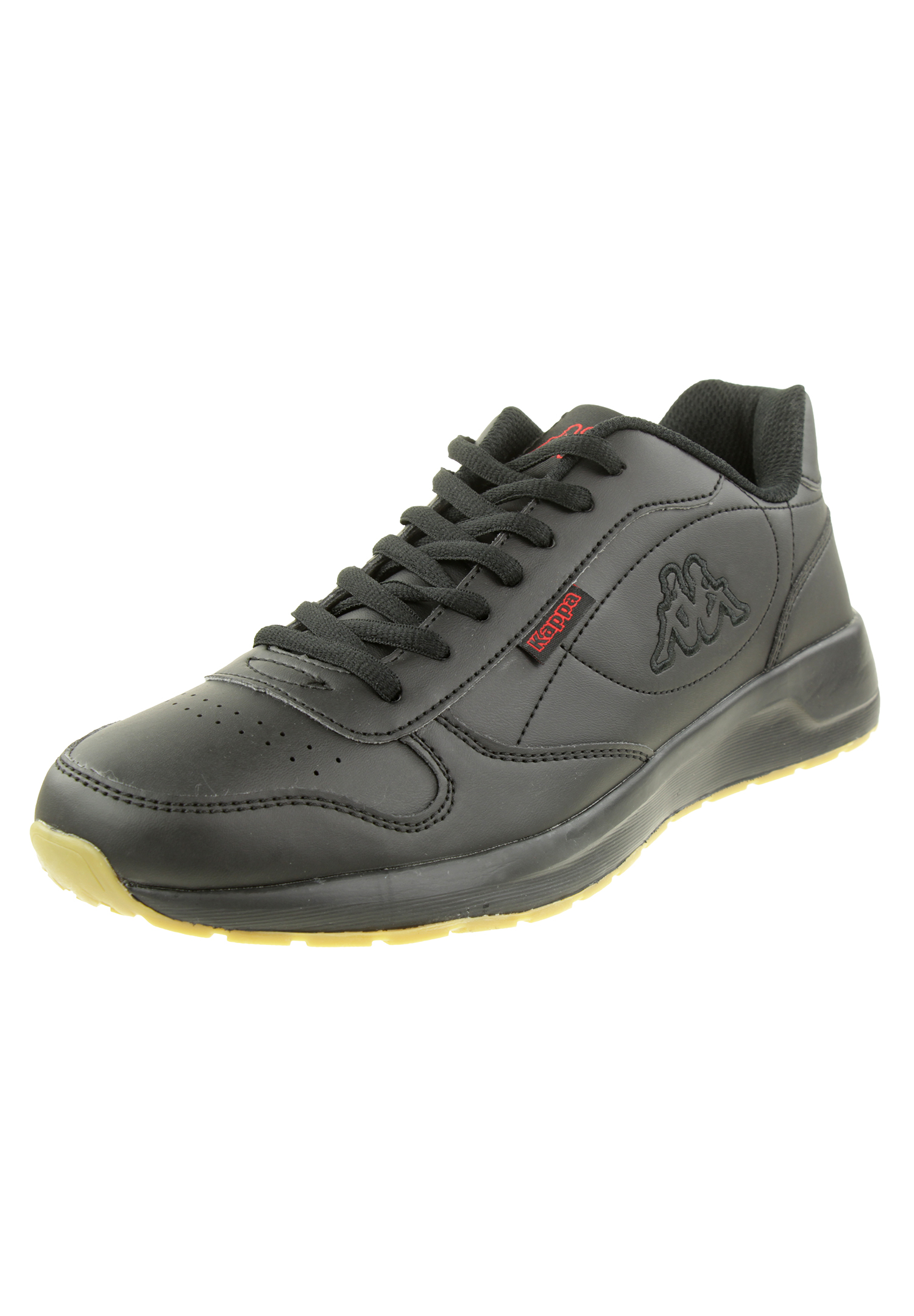 Kappa Unisex-Erwachsene Base II Sneaker, Schwarz (Black 1111), 38 EU
