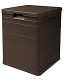 ONDIS24 Kissenbox »Madera Mini«, 44 x 43 x 50, 90 Liter, Kunststoff